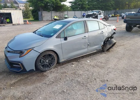 2021 Toyota Corolla Se Apex Edition z USA, uszkodzony, nr VIN 5YFS4MCE9MP069633
